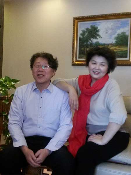 2016年春节聚会华英家（二人照）