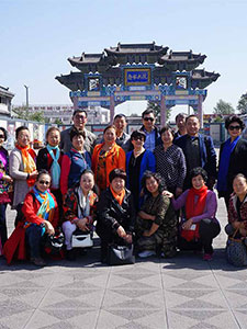 聚会旅游照--乔家大院
