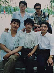 1992年部分同学在太原迎泽公园